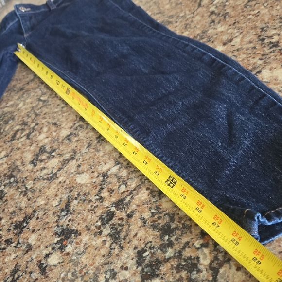 White House Black Market Women's Navy Skinny Jeans - Picture 8 of 9